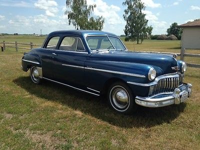 DeSoto Custom 1949 desoto blue custom 2 door beautiful great runner