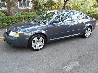 Audi : A6 4.2L 2001 audi a 6 s 6 quattro 4.2 l 6 speed manual 97 k service records euro spec rare