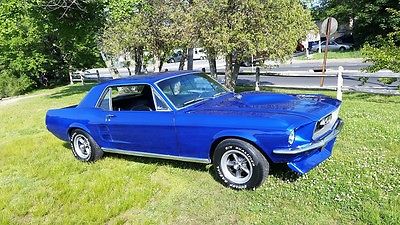 Ford : Mustang mustang 1967 ford mustang coupe 289 h o motor worked 4 speed restored
