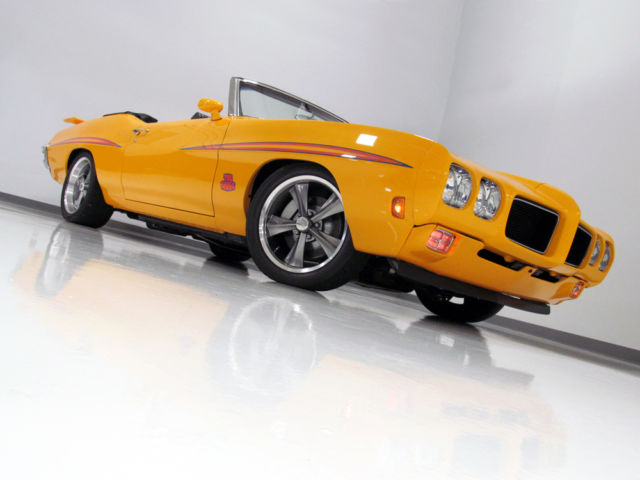 Pontiac : GTO Judge Judge Convertible ProTouring, ProStreet, Restomod, 5-speed, 4-wheel disc, A/C