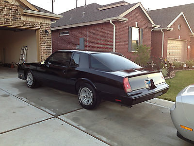 Chevrolet : Monte Carlo SS 1987 monte carlo ss aerocoupe