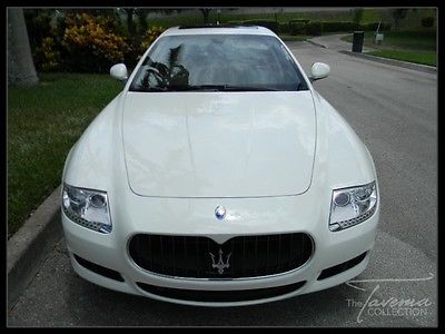 Maserati : Quattroporte Base Sedan 4-Door 09 quattroporte bianco eldorado clean carfax v style sport wheels xenon fl