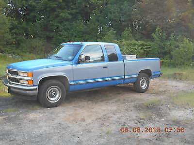 Chevrolet : C/K Pickup 2500 2500 extra cab 1994 chevrolet truck 2500