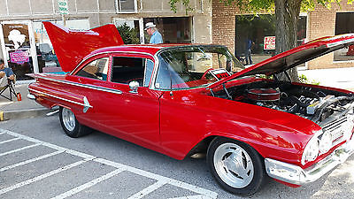 Chevrolet : Bel Air/150/210 2 Door Post 1960 chevy bel air 2 door v 8 rare classic chevy