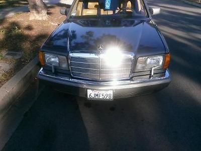 Mercedes-Benz : 400-Series 420 sel 1987 mercedes 420 sel two owner car 140 k all orig real clean grey body tan int