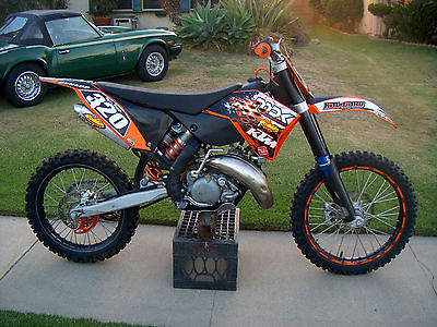 KTM : SX 2007 ktm 150 sx 2 stroke very nice condition low hours well maintained