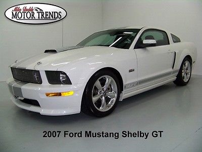 Ford : Mustang GT Coupe 2-Door 2007 ford mustang shelby gt leather csm no 07 sgt 3159 ford racing air intake 26 k