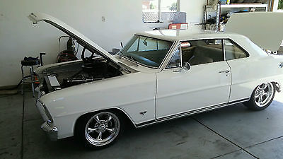 Chevrolet : Nova SS White 1966 SS Nova in Excellent Condition