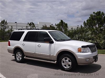 Ford : Expedition Eddie Bauer 2005 ford expedition eddie bauer loaded leather 3 rd row tv 5.4 l triton fl suv 4