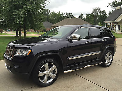 Jeep : Grand Cherokee Overland Summit 2011 jeep grand cherokee overland sport utility 4 door 3.6 l