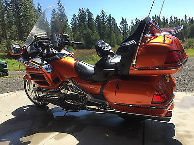 Honda : Gold Wing A wonderful Goldwing 1800 ABS intense Orange with low miles and extras