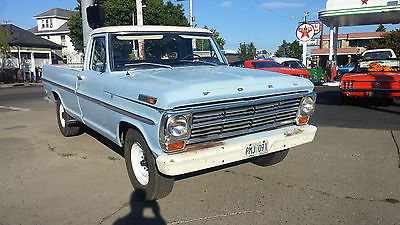 Ford : F-250 1968 ford f 250 low miles 6 cyl 300 great condition