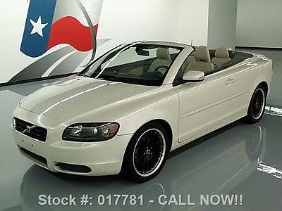 Volvo : C70 T5 HARD TOP CONVERTIBLE PREM LEATHER NAV 2007 volvo c 70 t 5 hard top convertible prem leather nav 017781 texas direct