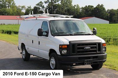 Ford : E-Series Van Commercial 2010 ford e 150 cargo van used 4.6 l v 8 16 v automatic commercial fleet