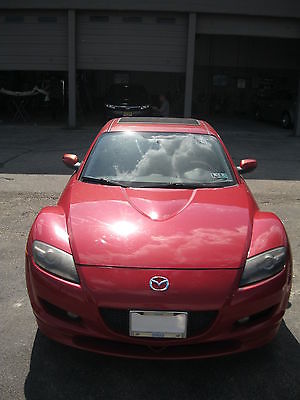 Mazda : RX-8 SEDAN 2005 mazda rx 8 red pre owned