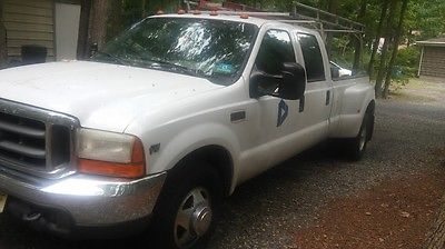 Ford : F-350 00 ford f 350 v 10 crew cab long bed dually original owner