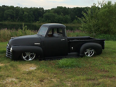 Chevrolet : Other Pickups 3100  1948 chevy 3100 truck fuel injected vortec bagged on 20 s rat hot rod c 10
