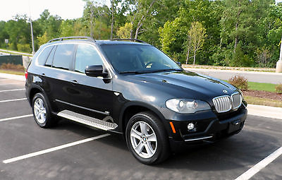 BMW : X5 4.8i 2008 black bmw x 5 4.8 i sport utility vehicle excellent condition