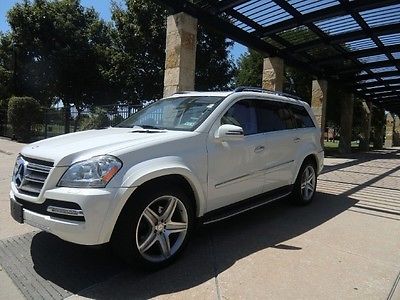 Mercedes-Benz : GL-Class GL550 2012 gl 550 white cashmere keyless entertainment heated and cooled seats
