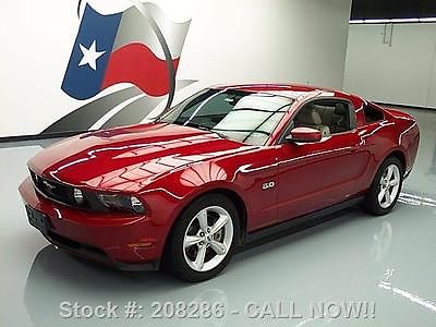 Ford : Mustang GT PREMIUM AUTO LEATHER SPOILER 2012 ford mustang gt premium auto leather spoiler 50 k 208286 texas direct auto