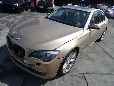 BMW : 7-Series 750i 2011 bmw 7 series 750 i repairable salvage wrecked damaged fixable save rebuilder