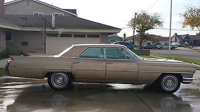 Cadillac : DeVille 38081 body number 1964 cadillac sedan deville 92 990 original miles second owner