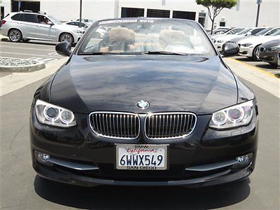BMW : 3-Series 328i 328 i 3 series low miles 2 dr convertible 6 speed gasoline 3.0 l straight 6 cyl bl