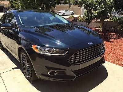 Ford : Fusion SE 2014 black ford fusion for sale