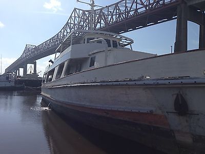 108' navy yp boat new 550hp John Deere 12.5 Diesel engines new 45kw generators