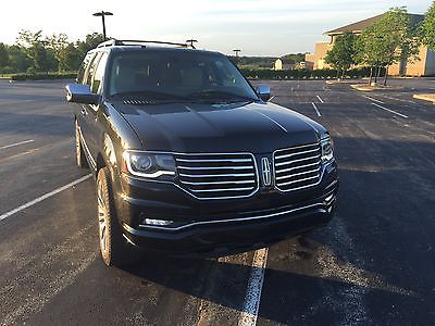 Lincoln : Navigator L Reserve Sport Utility 4-Door 2015 lincoln navigator wrecked easy fix damaged rear clean title 8000 miles