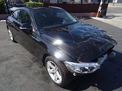 BMW : 4-Series 428i 2015 bmw 4 series 428 i repairable salvage wrecked damaged fixable rebuilder