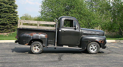 Ford : Other Pickups ? 1951 ford f 1 pickup v 8 stick o d 1953 mercury flathead tri power