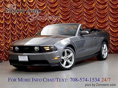 Ford : Mustang 2dr Convertible GT 2 dr convertible gt low miles manual gasoline 4.6 l 8 cyl sterling grey metallic