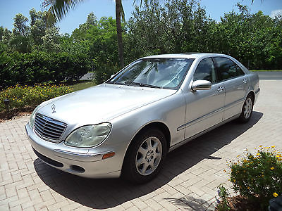 Mercedes-Benz : 400-Series S430 MERCEDES BENZ 2002 S430 96,000 MILES 1 OWNER FLORIDA CONDA CAR SILVER SWEET RIDE