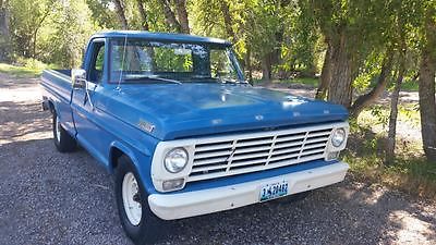 Ford : F-250 1967 ford f 250 long bed two wheel drive