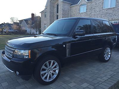 Land Rover : Range Rover Supercharged  2011 range rover full size supercharged navi back up side cameras