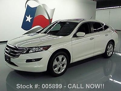 Honda : Crosstour EX-L V6 HTD LEATHER SUNROOF 2012 honda crosstour ex l v 6 htd leather sunroof 35 k mi 005899 texas direct