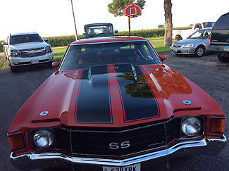 Chevrolet : Chevelle SS 1972 chevy chevelle ss super sport 454 ci big block v 8 57 605 miles