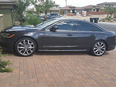 Audi : A6 PRESTIGE 2013 audi a 6 prestige with nougat brown hid blind spot rare oolong dark grey