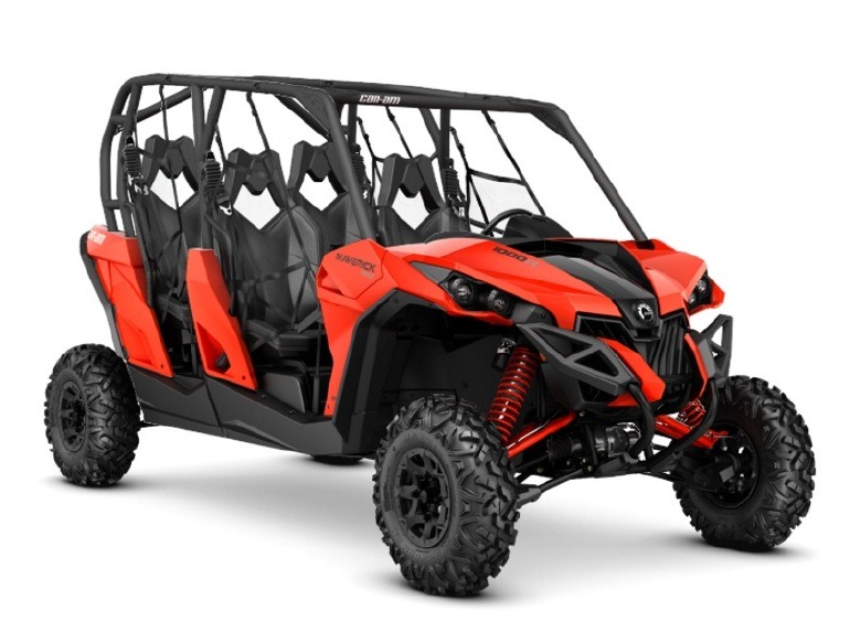 2016 Can-Am Maverick Max DPS 1000R Can-Am Red