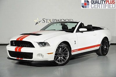 Ford : Mustang Shelby GT500 Convertible 2012 ford shelby gt 500 convertible