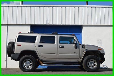Hummer : H2 H2 AWD 4WD Premium Navigation Rear DVD Loaded Save Repairable Rebuildable Salvage Lot Drives Great Project Builder Fixer Easy Fix