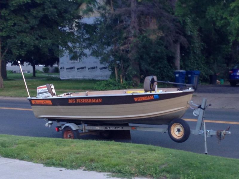 14' Smokercraft Big Fisherman for sale