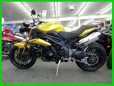 Triumph : Other 2013 triumph speed triple abs sulphur yellow 565540 new