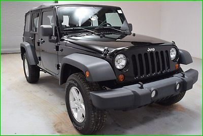 Jeep : Wrangler Sport 4x4 Manual SUV Soft Top Roof Aux, One Owner! FINANCING AVAILABLE! 24k Mi Used 2012 Jeep Wrangler Unlimited 4WD SUV Tow pack