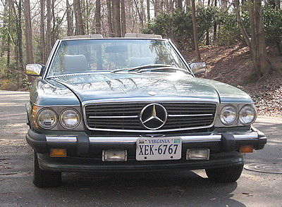 Mercedes-Benz : SL-Class 1987 mercedes 560 sl summer s still here