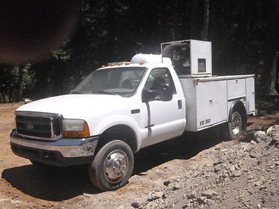 Ford : F-550 F-550 2000 ford f 550 dually with utility bed and working compressor with hoses