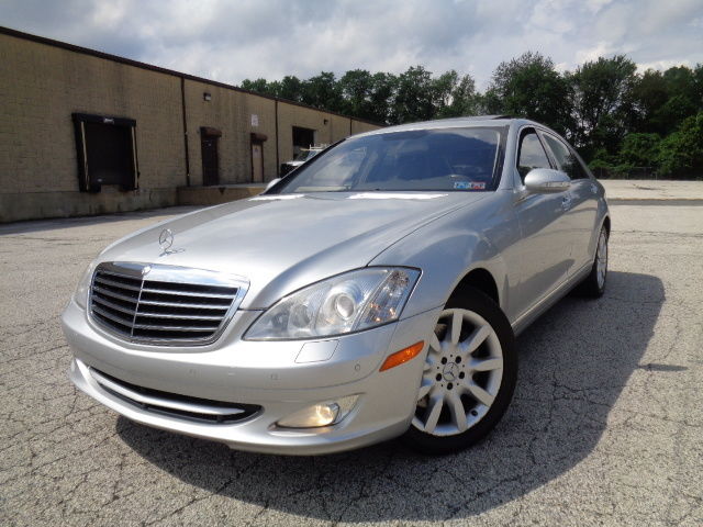 Mercedes-Benz : S-Class 4dr Sdn V8 4 2007 mercedes benz s 550 4 matic loaded highway car accident free nav power trunk