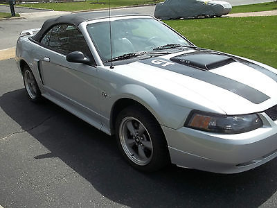 Ford : Mustang GT 2002 ford mustang gt convertible 4.6 8 cylinder 5 speed nice car
