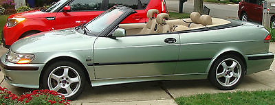 Saab : 9-3 SE Convertible 2-Door Turbo, Convertible, Automatic, Sun Green Metallic, 64,500 miles